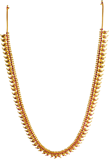 Traditional Mangamala - Traditional Gold Chain Designs Clipart (528x700), Png Download
