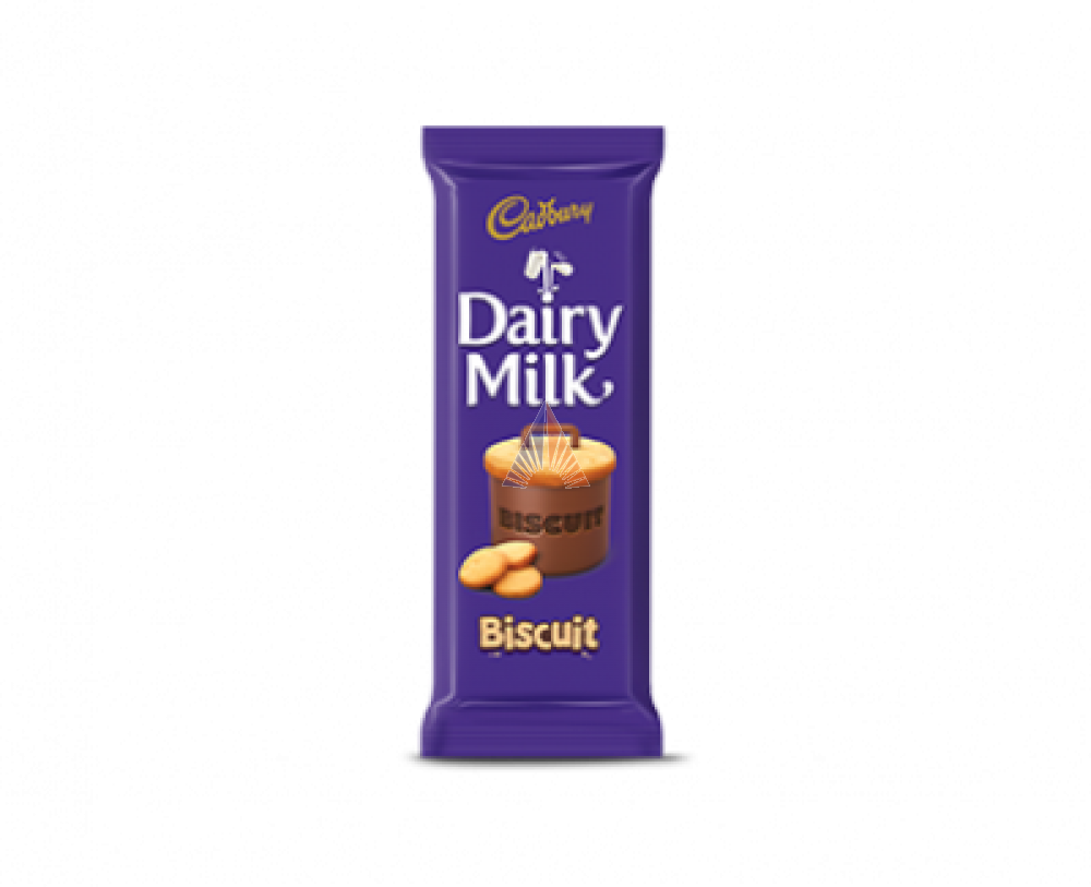 Cadbury Dairy Milk - Cadbury Biscuit Slab Clipart (1000x813), Png Download