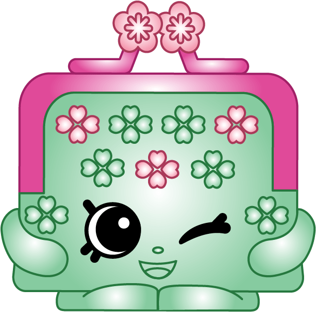 Pretty Petal Purse Clipart (834x834), Png Download