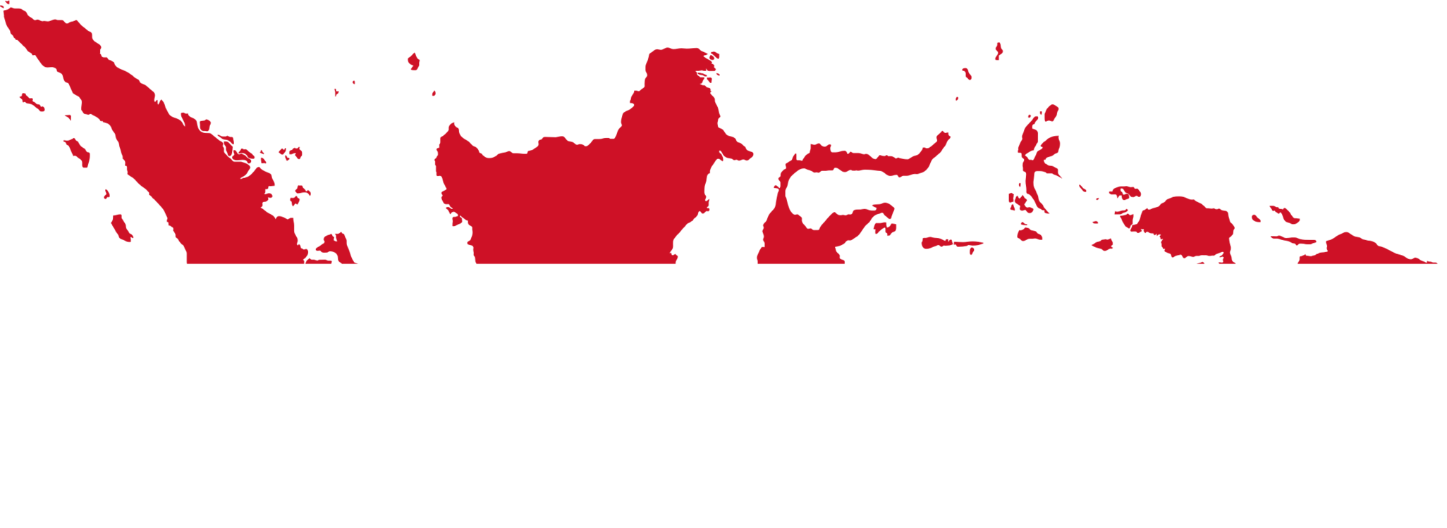 Flag Of Indonesia National Flag Map Flag Of Monaco - Indonesia Map Icon Png Clipart (2052x750), Png Download