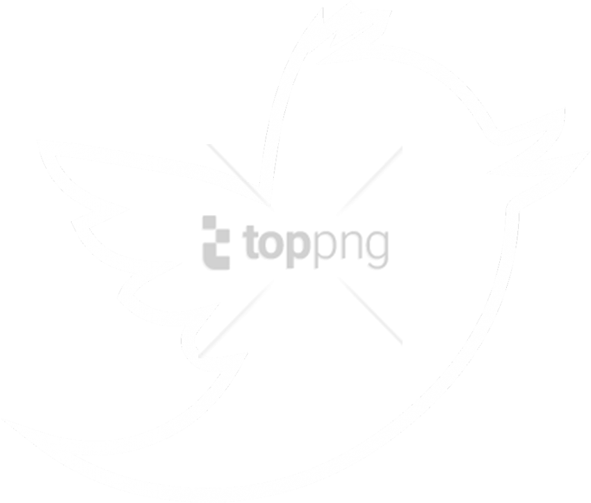 Free Png Emblem Png Image With Transparent Background - Twitter Logo White Outline Clipart (850x723), Png Download