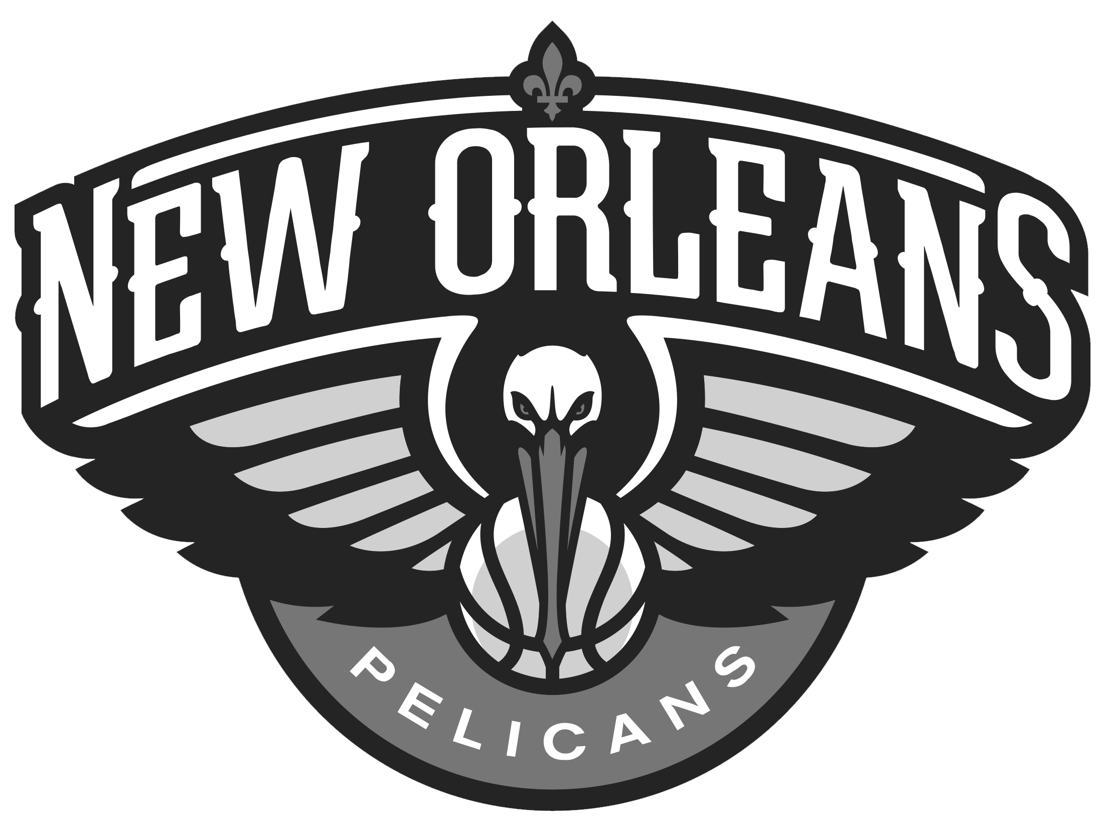 New Orleans Pelicans Logo Png Transparent & Svg Vector - Emblem Clipart (2400x1800), Png Download