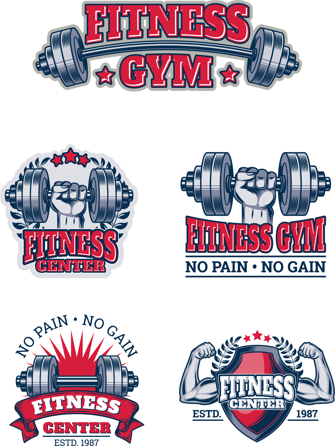 Centre Euclidean Icon - Vector Gym Free Download Clipart (1400x1866), Png Download