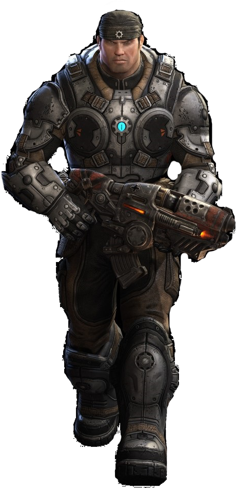 Marcus Fenix Png High-quality Image - Gears Of War Young Marcus Clipart (478x949), Png Download