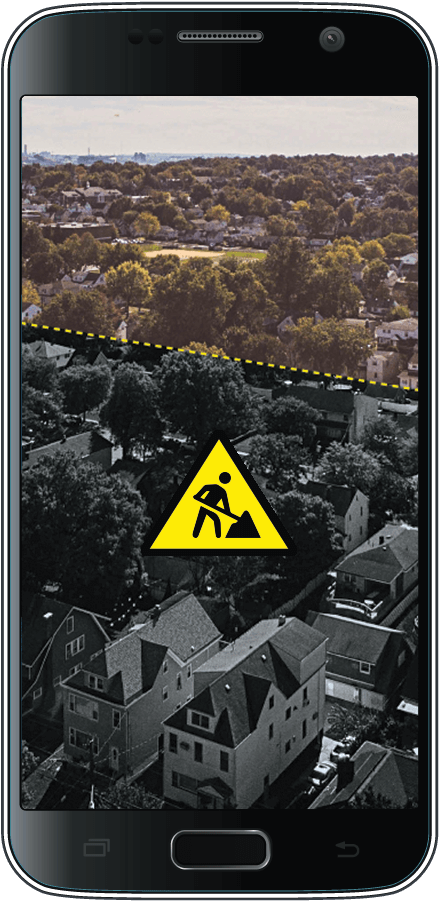 Scream Utility - Traffic Sign Clipart (539x999), Png Download