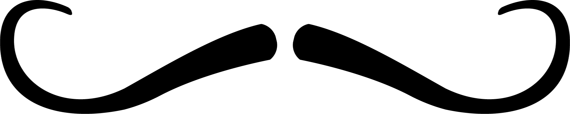 Chicago Top Ten Cities - Chinese Mustache Png Clipart (1836x369), Png Download