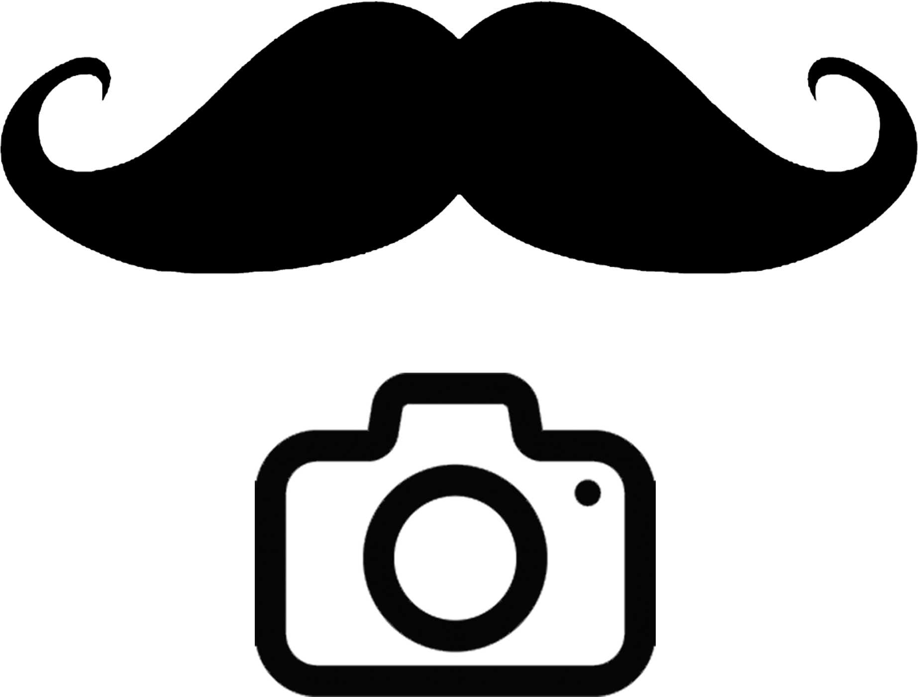 Black Mustache Clipart (2000x2000), Png Download