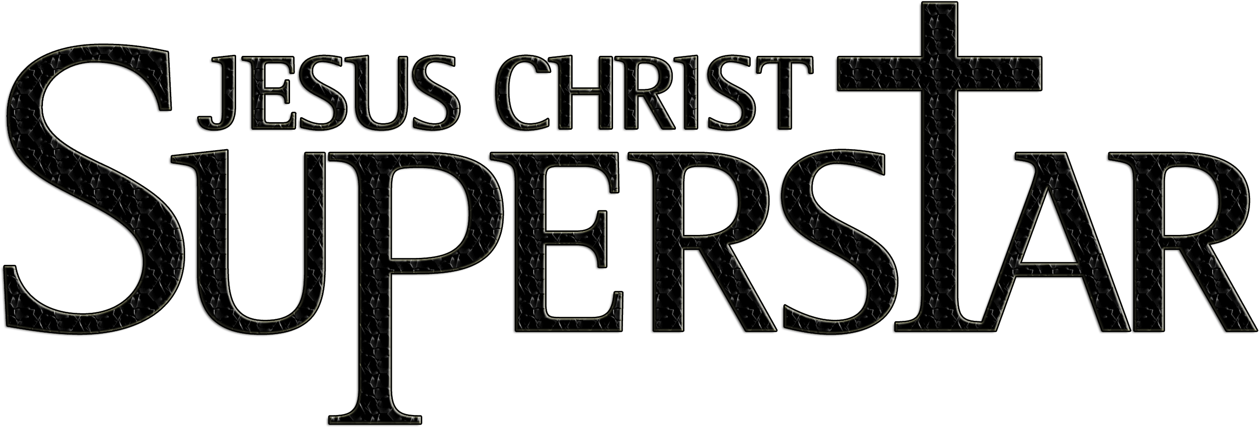 Jesus Christ Superstar, Staycation, Christian Music, - Jesus Christ Superstar Logo Jpg Clipart (2666x1001), Png Download