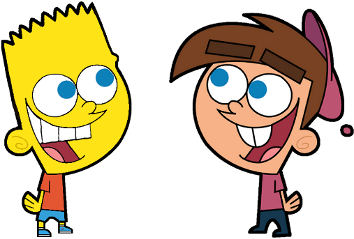 Simpsons Timmy Turner Clipart (800x450), Png Download