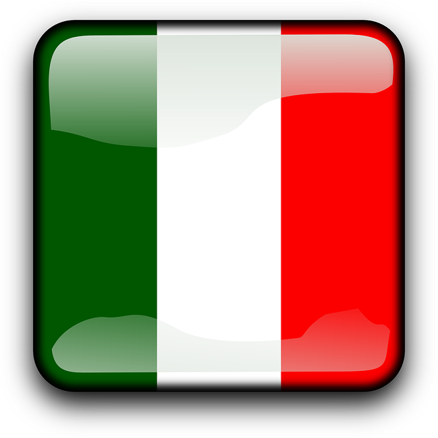Italy - Italian Flag Square Clipart (640x640), Png Download
