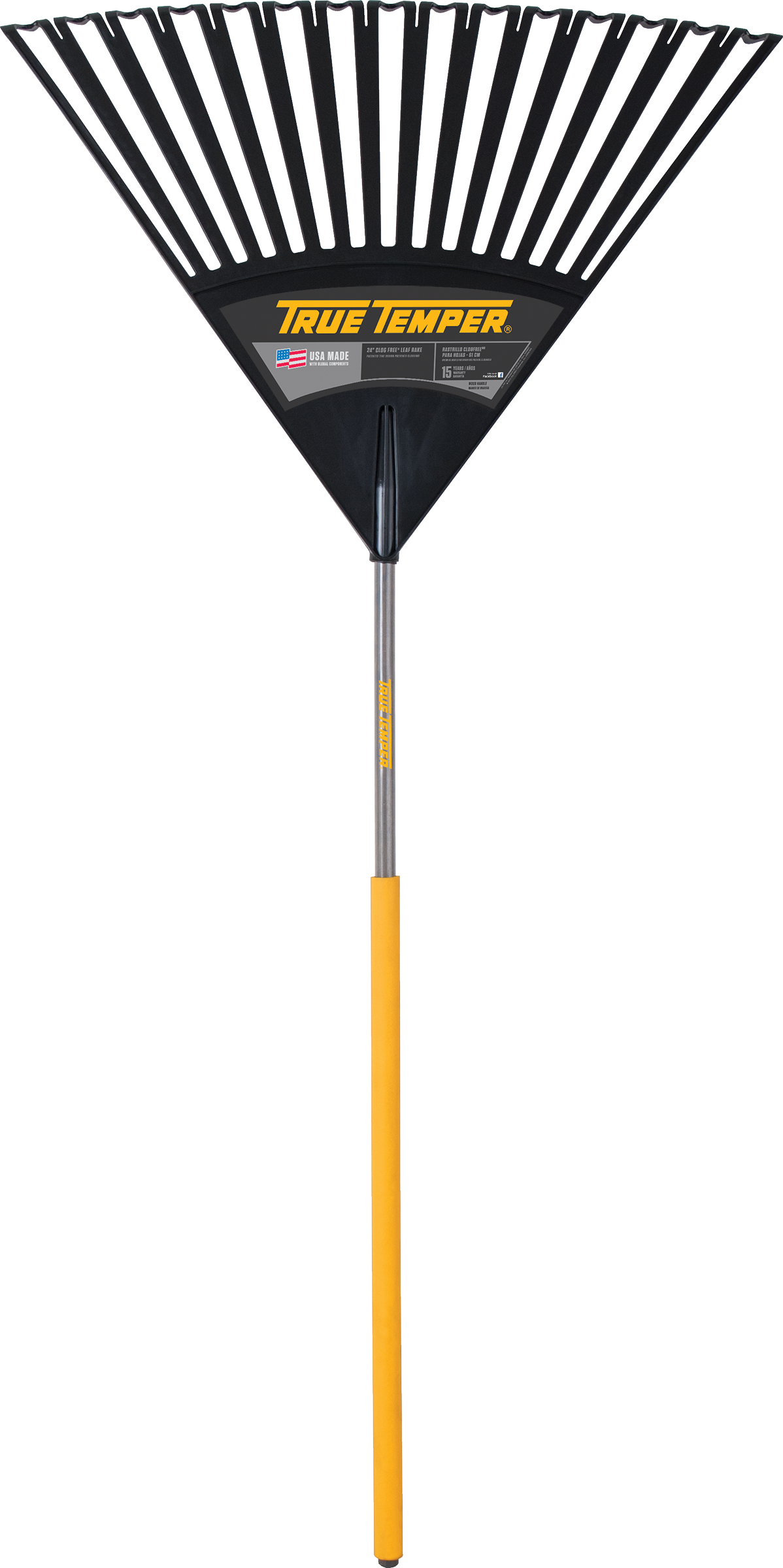 Rake Clipart Lawn Tool - True Temper Rake And Shovel - Png Download (1198x2400), Png Download