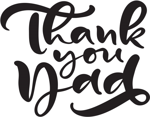 Fathers Day Greeting Quotes - Calligraphy Clipart (866x650), Png Download