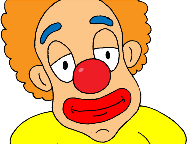 Joker Clipart Happy - Clown Faces Transparent - Png Download (640x480), Png Download