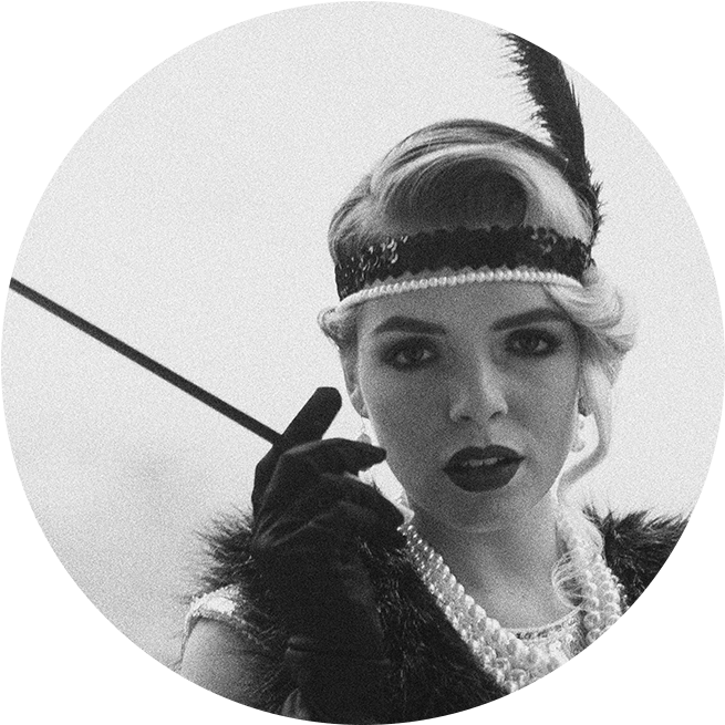 1920s Girl - 1920s Clipart (677x665), Png Download