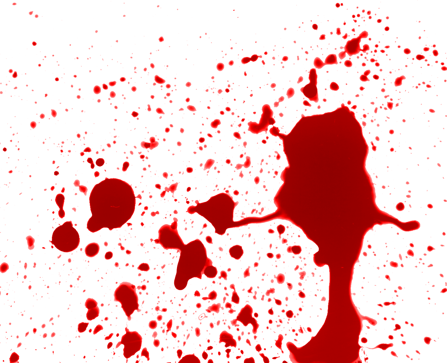 Blood Splatter Wallpaper Png Clipart (1500x1218), Png Download