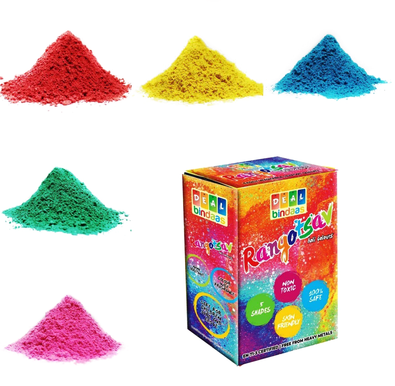 Holi Color Png Transparent Image Clipart (1280x1280), Png Download