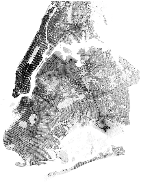 Nyc Map Clipart (490x692), Png Download