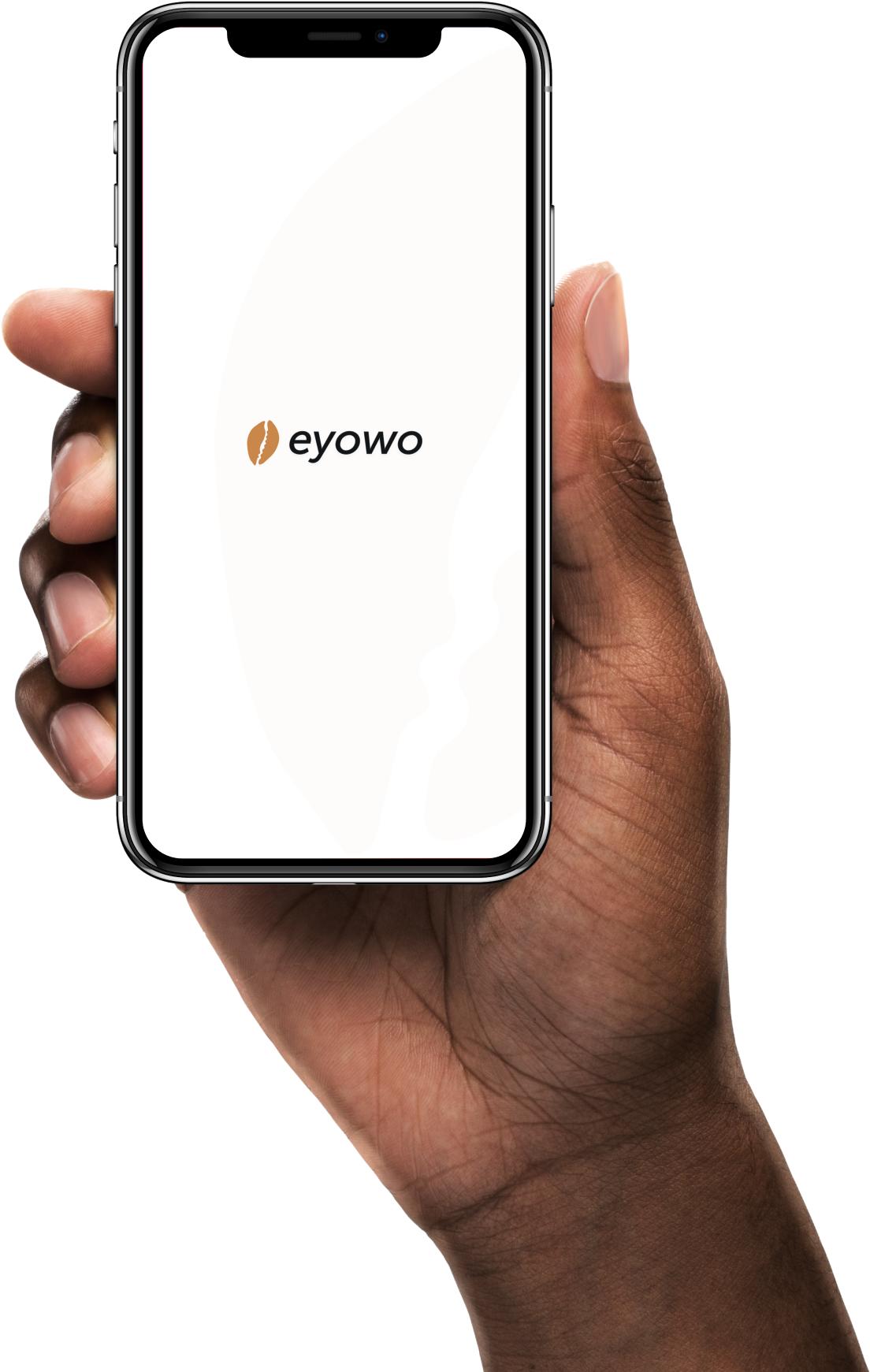 A Hand Holding The Eyowo App - Helix Dna App Store Clipart (1104x1741), Png Download