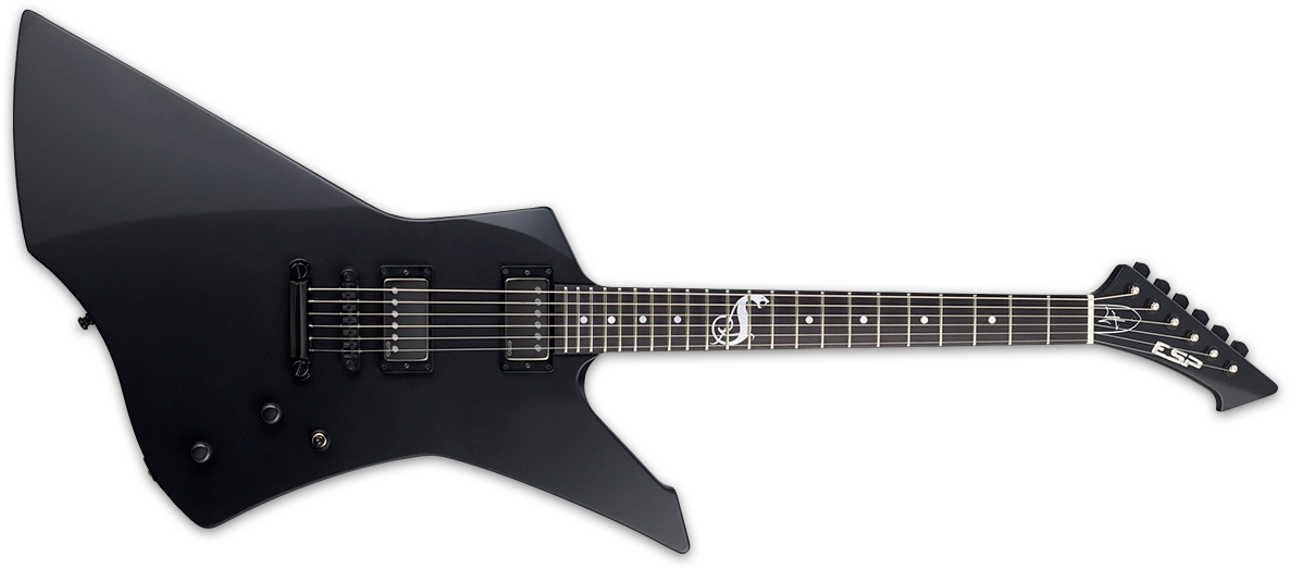 Made By Hand At The Esp Custom Shop In Japan, The Esp - Esp Ltd Snakebyte Baritone Clipart (1200x546), Png Download