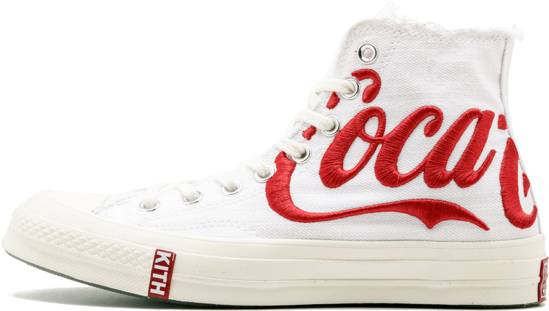 Kith Ronnie Fieg X Coca-cola X Converse Chuck Taylor Clipart (797x452), Png Download