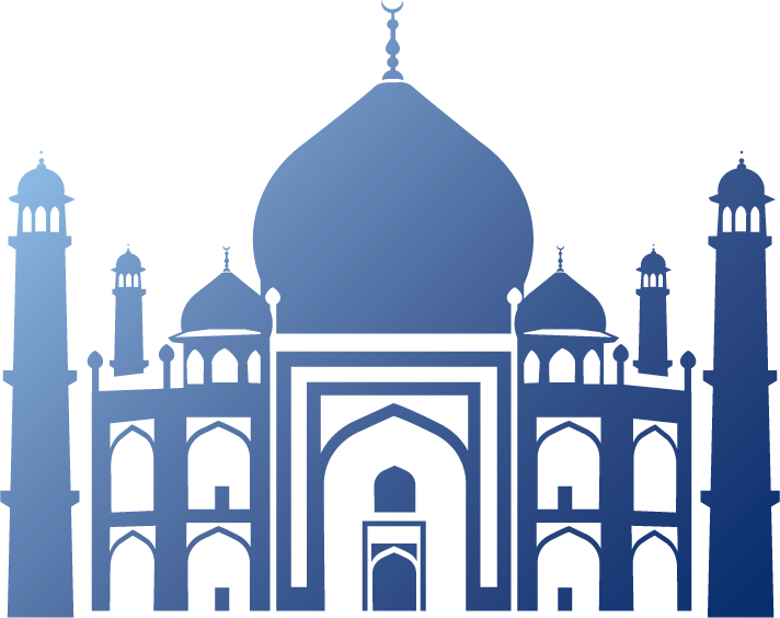 Halal Mosque Islamic Architecture Clipart (712x564), Png Download