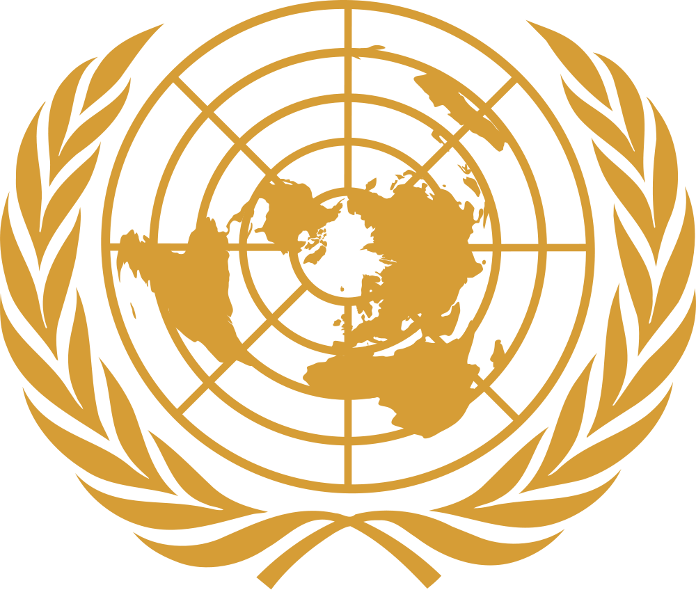 Un Logo Png - United Nations Coat Of Arms Clipart (1000x848), Png Download
