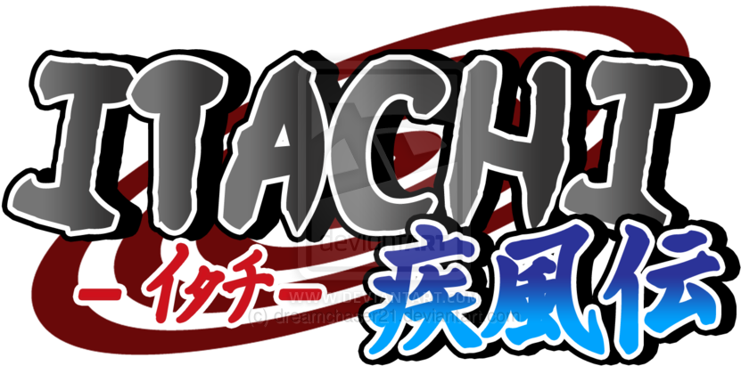 Itachi Uchiha Logo By Evans Batz - Itachi Uchiha Logo Png Clipart (900x519), Png Download