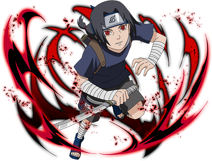 1 - Naruto Ultimate Ninja Blazing Itachi Clipart (744x564), Png Download
