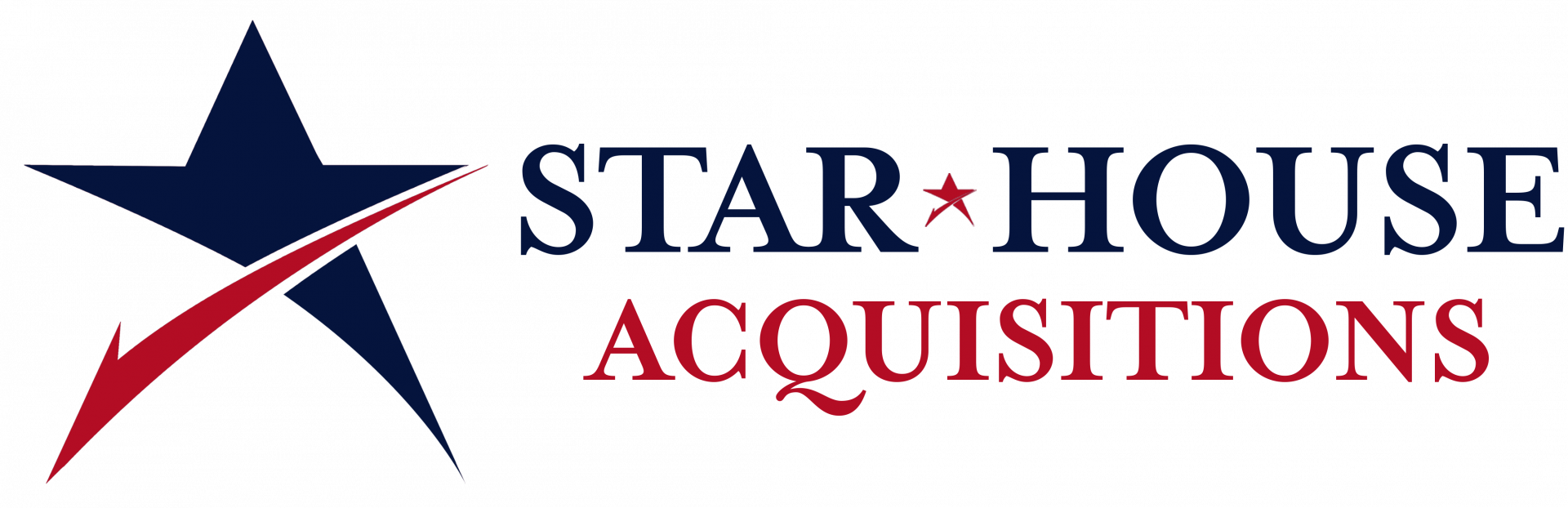 Star House Acquisitions Logo Clipart (1920x622), Png Download