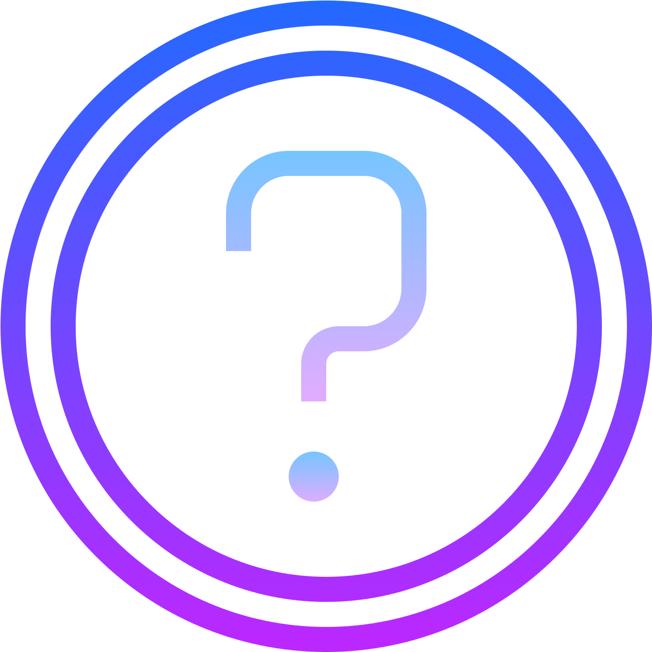 Question Mark Icon Png Clipart (1600x1600), Png Download