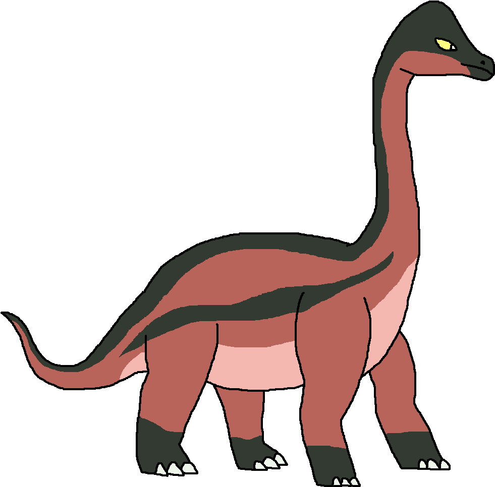 Clipart Black And White Download Dinosaurs Clipart - Dinosaur Pedia Wiki Opisthocoelicaudia - Png Download (1005x985), Png Download