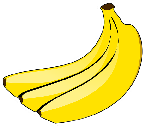 Banana Chocolate Burst £5 - Banana Clipart (604x526), Png Download