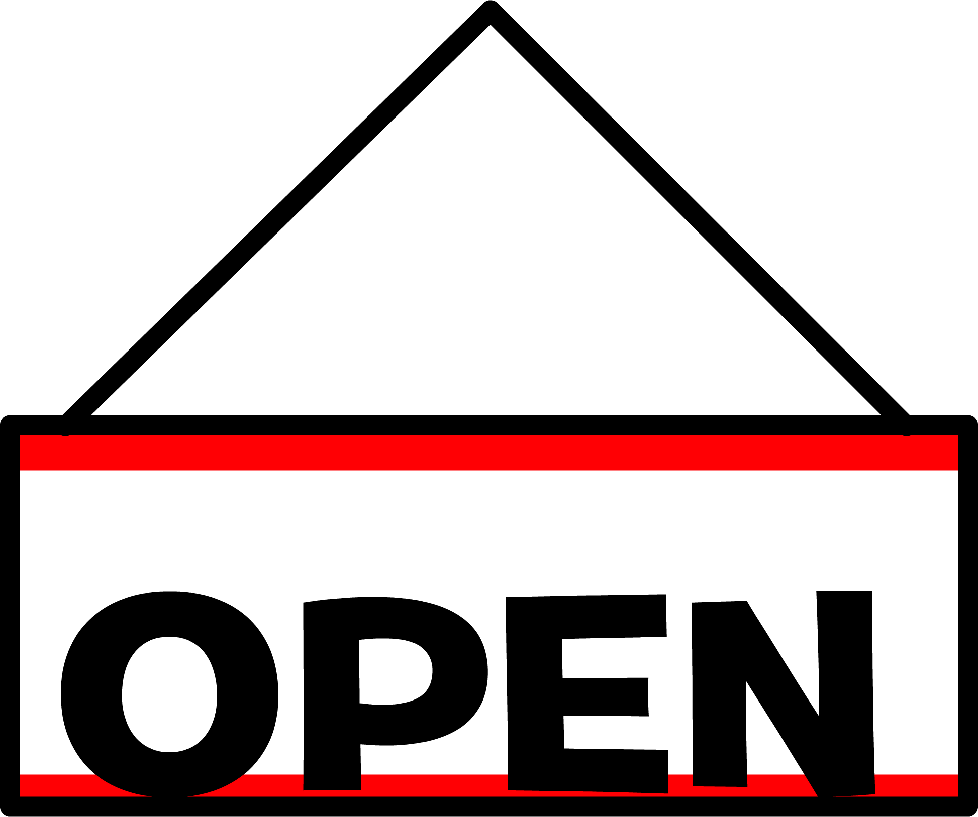 Open Sign Png - Club Penguin Open Sign Clipart (1946x1627), Png Download