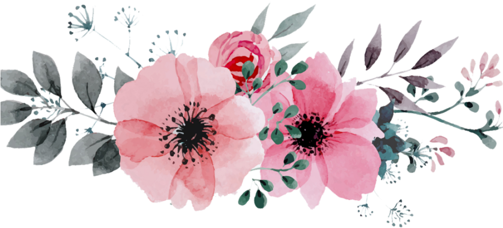 Transparent Png Floral Png Clipart (1024x600), Png Download