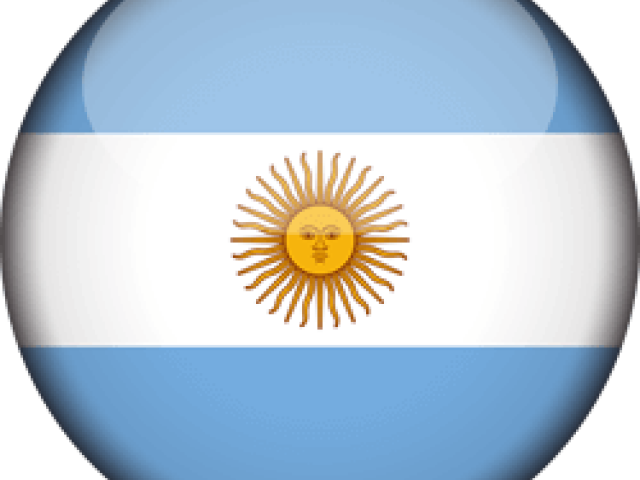 Argentina Flag Clipart Png - Bandera De Argentina Transparent Png (640x480), Png Download