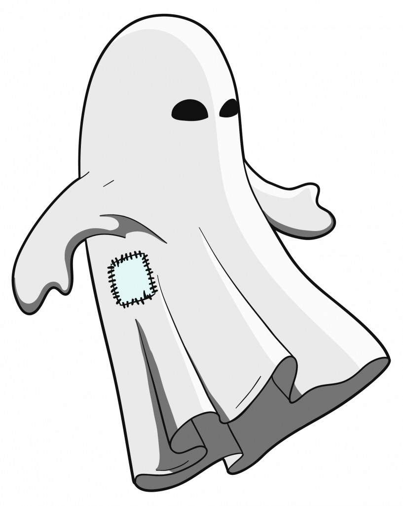 Halloween Ghost Clipart Png Transparent Png (817x1025), Png Download