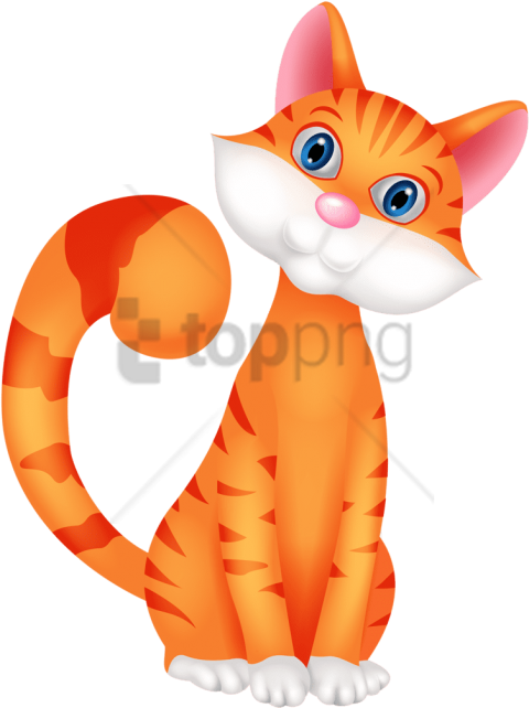 Free Png Download Pet Cat Png Images Background Png - Cat Cartoon Characters Clipart (480x642), Png Download