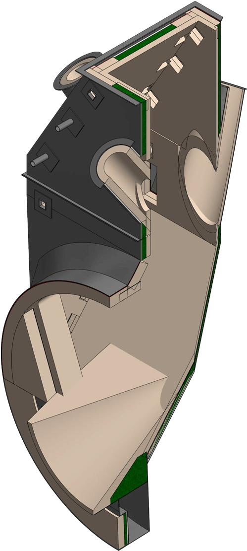 Smoke Chamber - Illustration Clipart (500x1195), Png Download