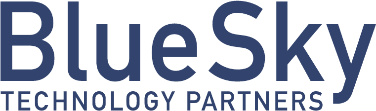 Bluesky Technology Partners Clipart (1200x454), Png Download