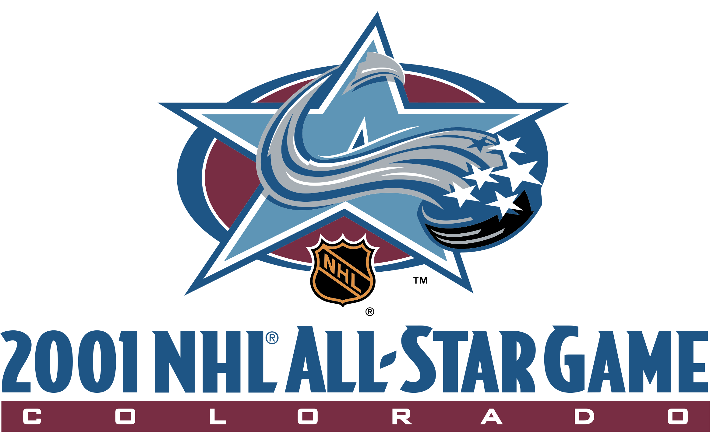 Nhl All Star Game 2001 Logo Png Transparent - Graphic Design Clipart (2400x2400), Png Download