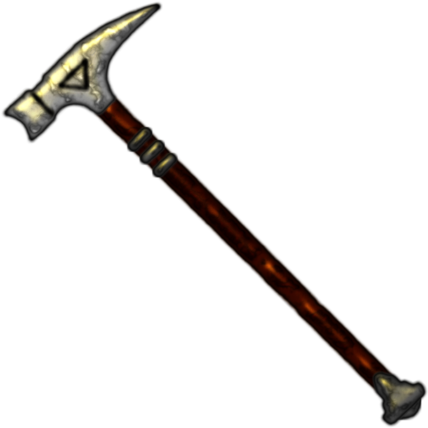 Axe War Hammer Weapon - Warhammer Weapon Clipart (750x750), Png Download
