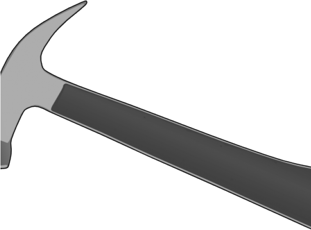 Hammer Clipart Transparent Background - Framing Hammer - Png Download (640x480), Png Download