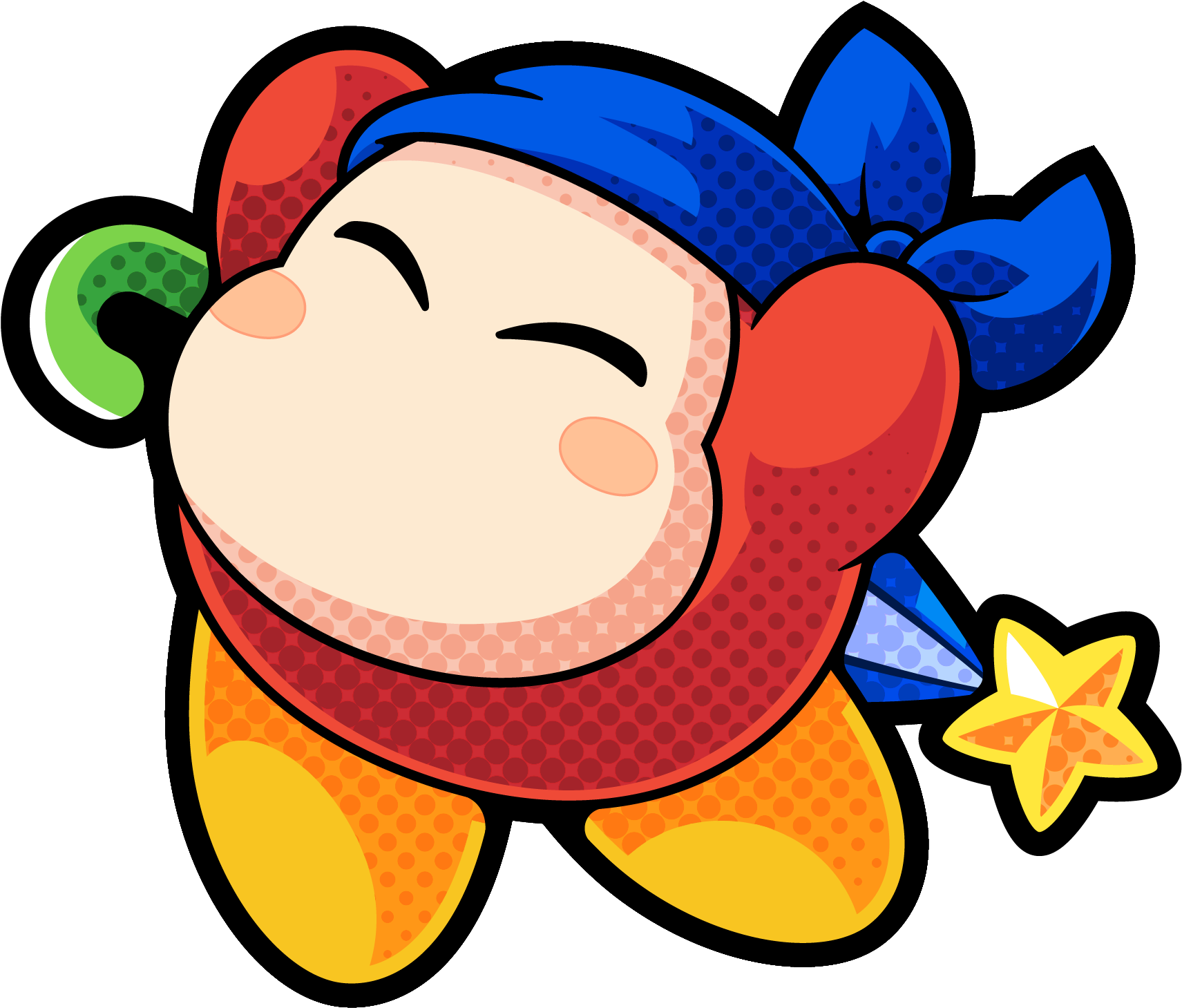Tomas Franzese - Kirby Battle Royale Bandana Waddle Dee Clipart (2248x2231), Png Download