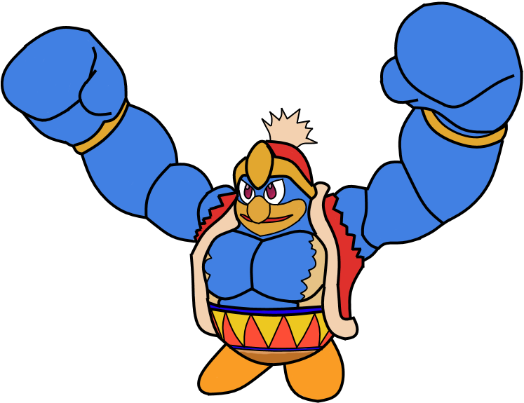 I Drew Buff Dedede A While Back - Fagocitose Clipart (800x600), Png Download