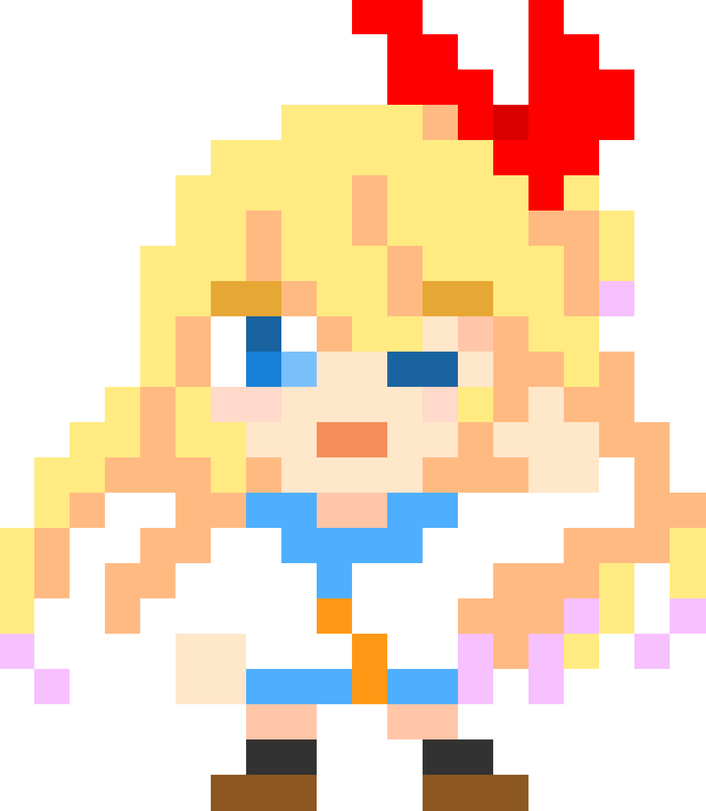 Mystery Mushroom Chitoge Fantendo - Chitoge Mario Maker Clipart (1400x1610), Png Download