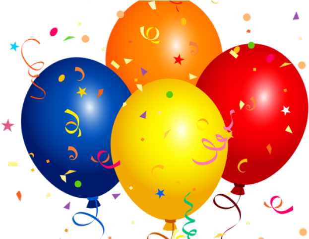 Confetti Clipart Birthday - Png Download (640x480), Png Download