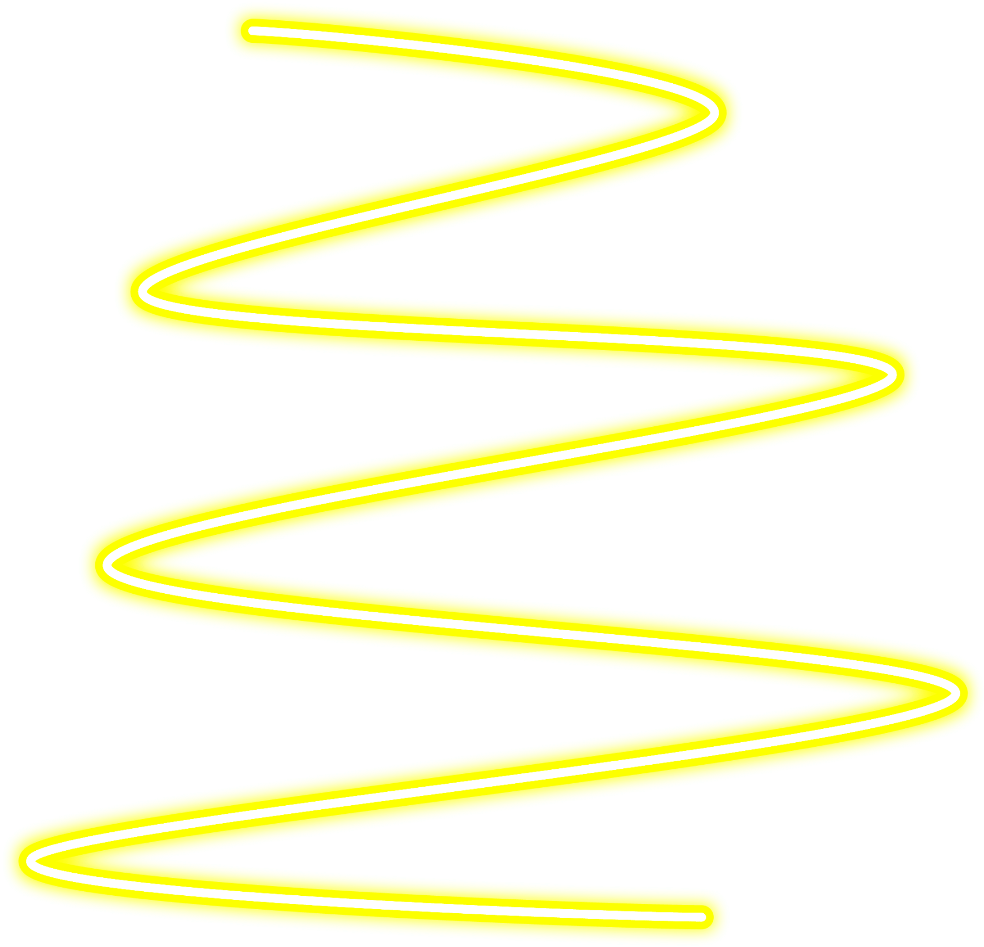 #neon #glow #spiral #yellow #line #lines #freetoedit - Neon Clipart (1024x1024), Png Download
