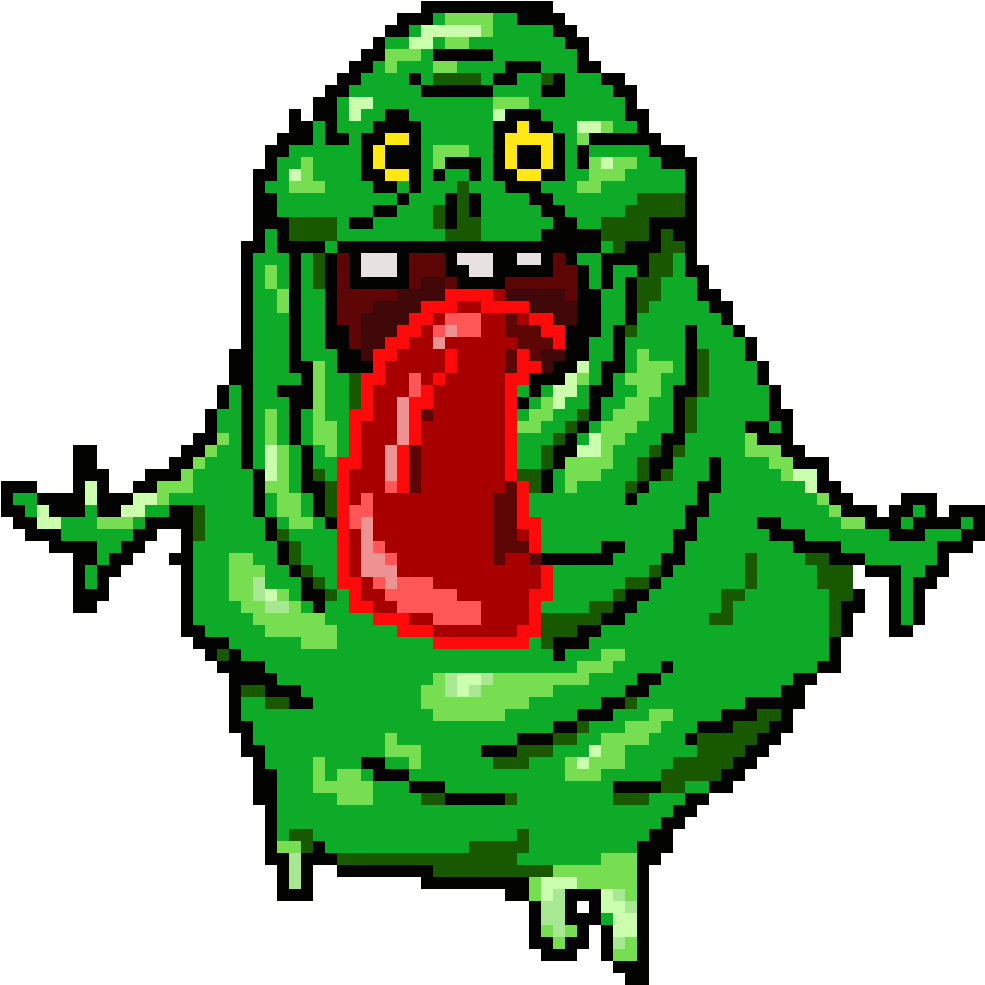 Slimer , Png Download - Cartoon Clipart (985x985), Png Download