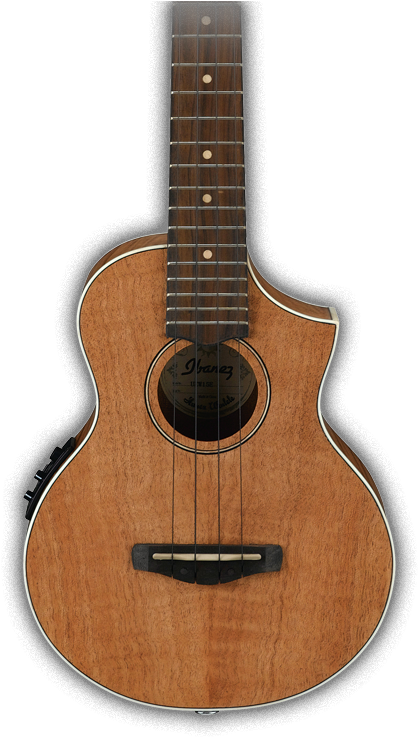 The Sweet Toned, Nylon Stringed Ukulele Originated - Acoustic Guitar Clipart (474x747), Png Download