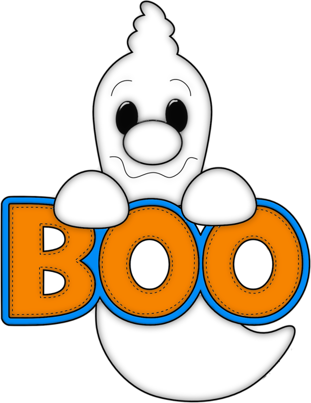 Halloween Ghost * - Printable Halloween Decorations Clipart (618x800), Png Download